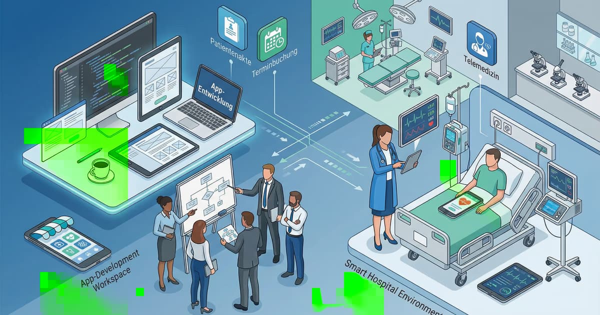 App development in healthcare: A digital quantum leap for patients and medical staff