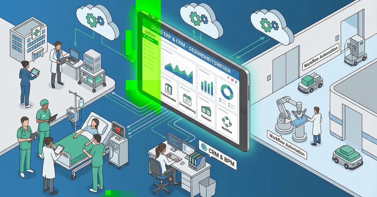 Odoo ERP & CRM: The Digital Control Center for Energy and Supply Companies