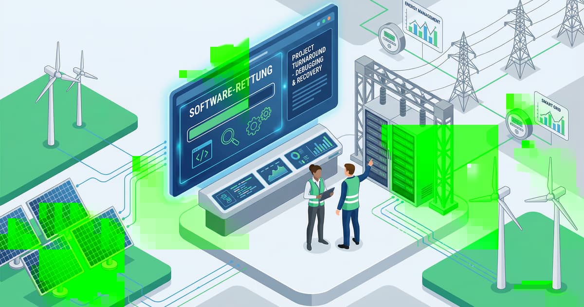 App-Entwicklung für Energie & Versorgung: Die digitale Revolution der Branche – Groenewold IT Solutions