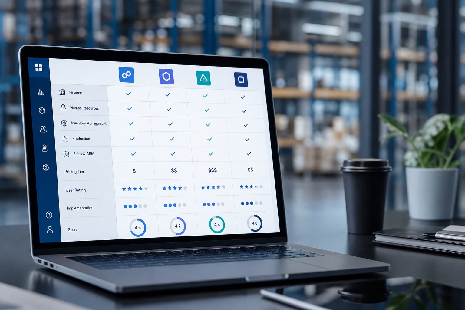 ERP systems comparison – SAP, Odoo, Microsoft Dynamics 365 and Sage compared for SMEs