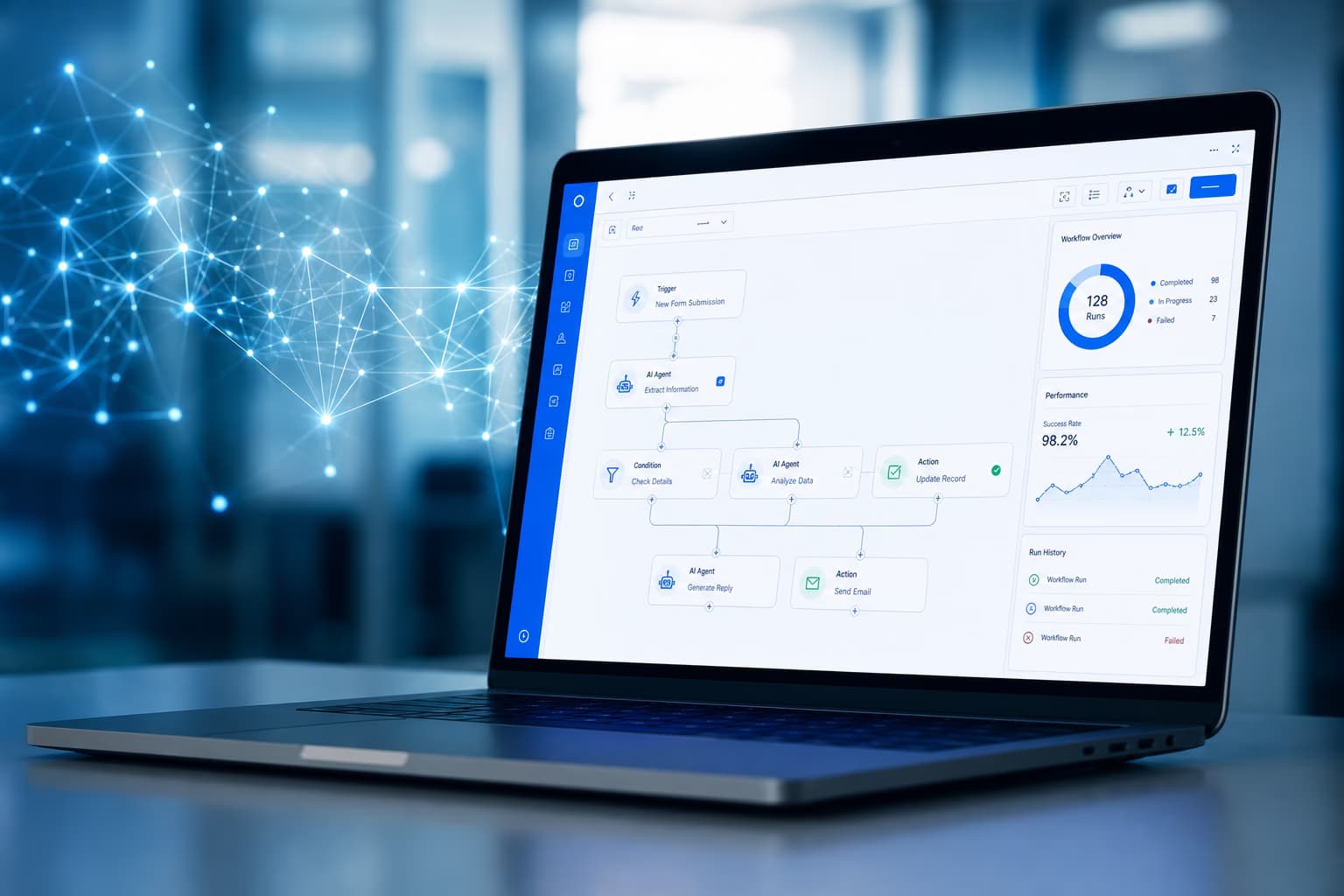 Employee onboarding with n8n and UiPath – automatic provisioning and RPA setup in legacy systems without an interface