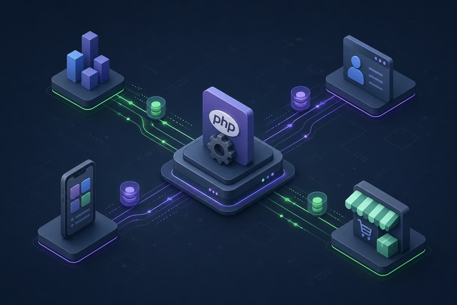 PHP REST-API als Integrations-Hub für ERP, CRM, Mobile-Apps und E-Commerce
