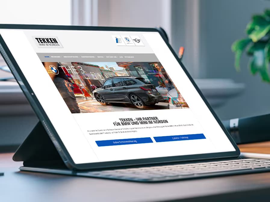 TEKKEN BMW Partner Website