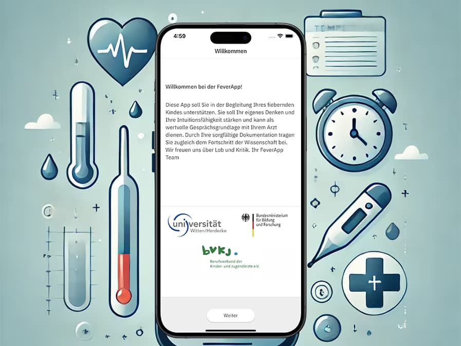 FeverApp - Fieber-Tracking für Kinder