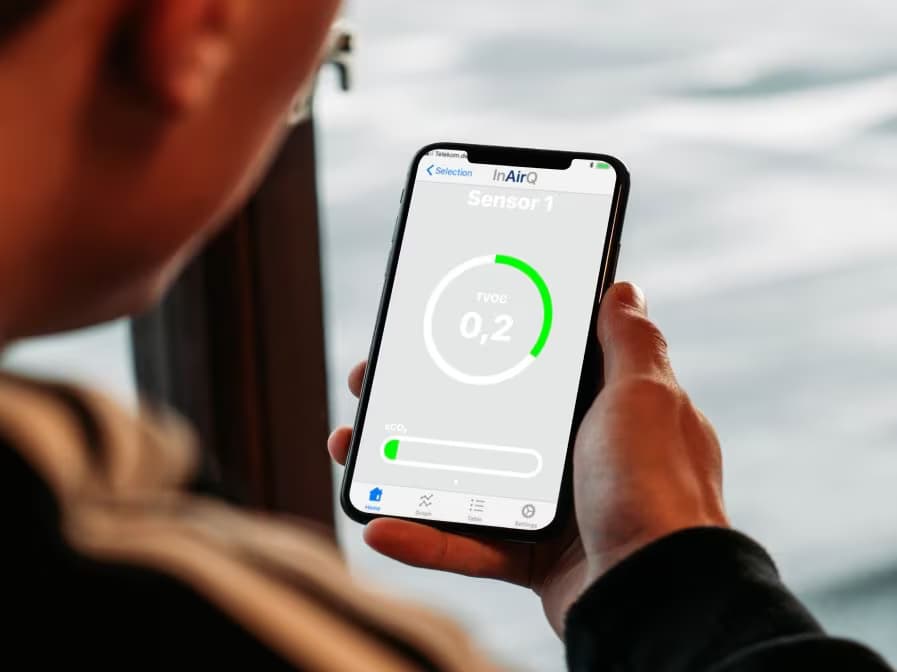 InAirQ Luftqualitäts-App