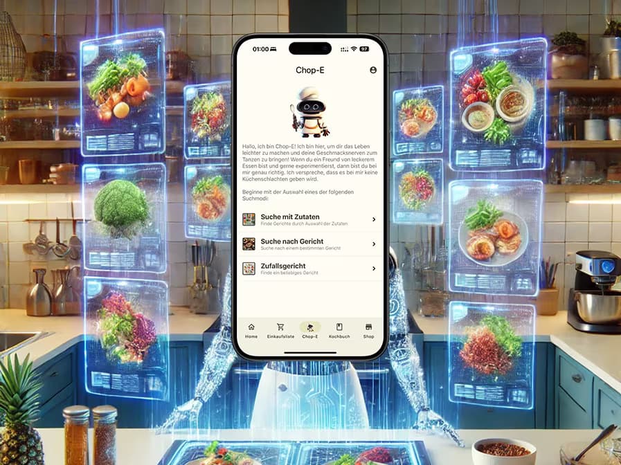 Chop-E Cooking Assistant App