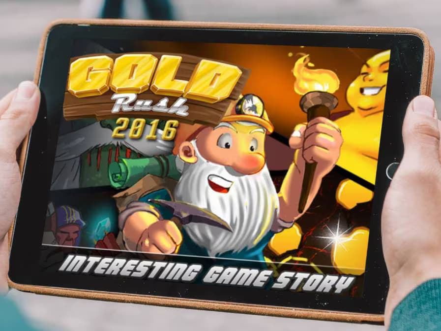 Gold Rush 2016 Mobile Game