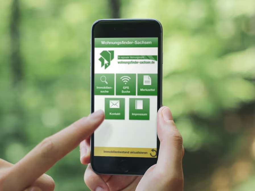 Wohnungsfinder-Sachsen App