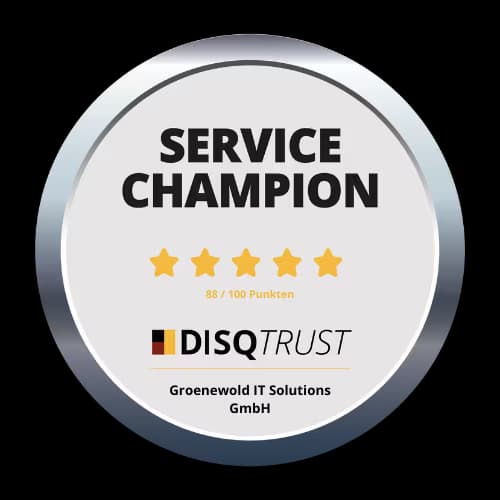 Service Champion – DISQTrust 2025