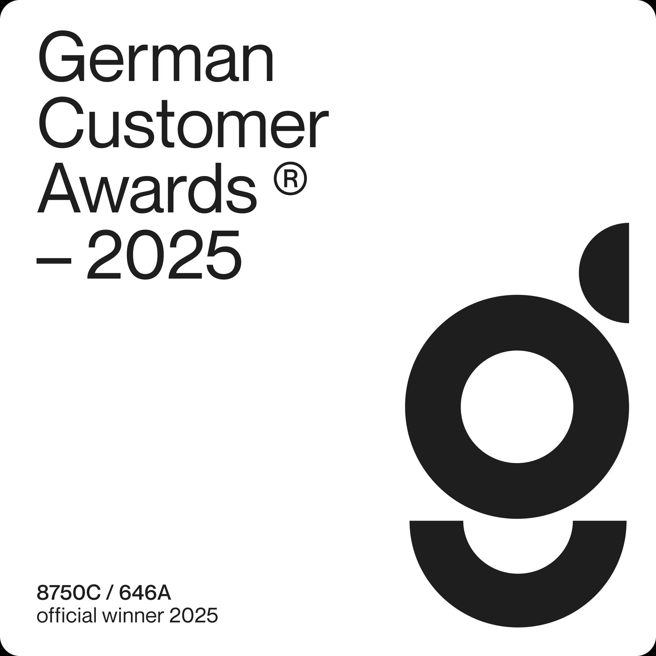 German Customer Award 2025