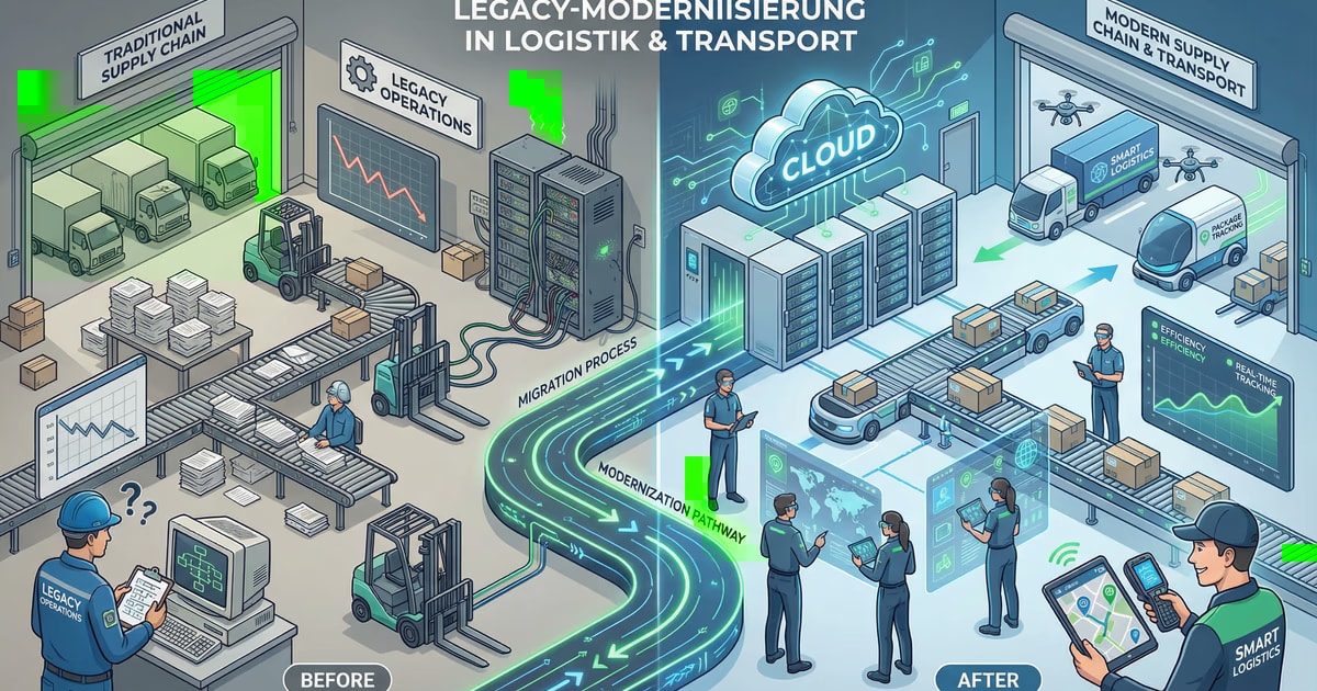 Legacy-Modernization for Crafts & Services: Your way from the IT-Falle