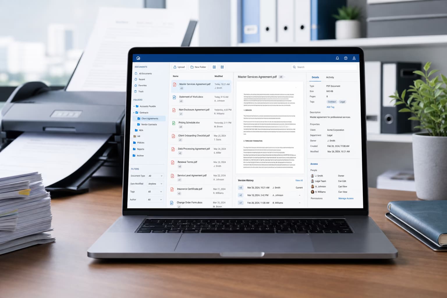 Dokumentenmanagement-System (DMS) – revisionssichere Archivierung, Volltextsuche und Workflow-Freigaben Dokumentenmanagement-System (DMS) – revisionssichere Archivierung, Volltextsuche und Workflow-Freigaben