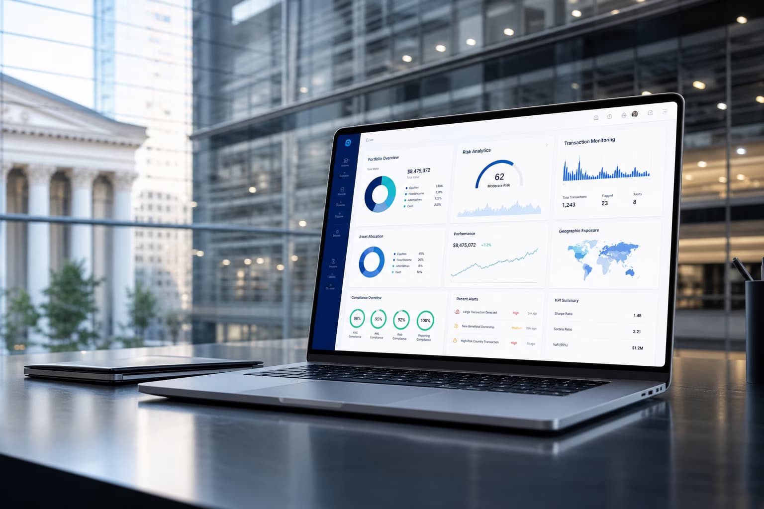 Software für Finanzdienstleister – BaFin-konformes Banking-Dashboard mit KYC, Compliance und Open-Banking-APIs Software für Finanzdienstleister – BaFin-konformes Banking-Dashboard mit KYC, Compliance und Open-Banking-APIs