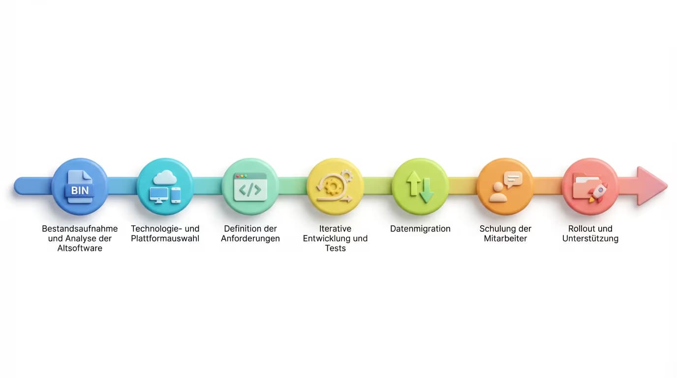 Migrationsprozess von Windows zu Web Migrationsprozess von Windows zu Web