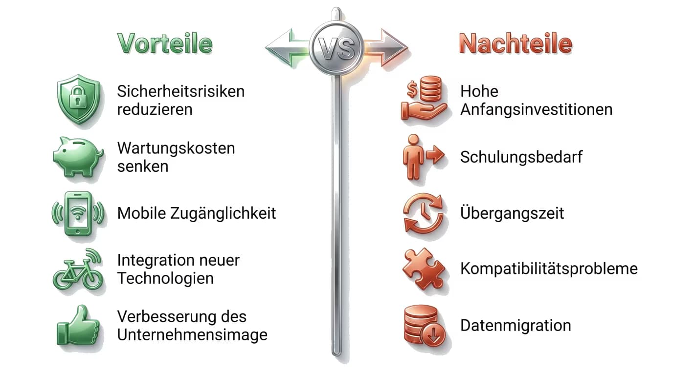 Modernisierung von Windows-Anwendungen: Vor- und Nachteile Modernisierung von Windows-Anwendungen: Vor- und Nachteile