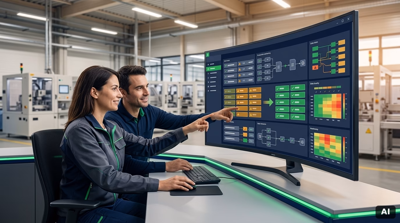 Datenqualität in ERP-Systemen verbessern – Leitfaden – Ratgeber – Titelbild Datenqualität in ERP-Systemen verbessern – Leitfaden – Ratgeber – Titelbild
