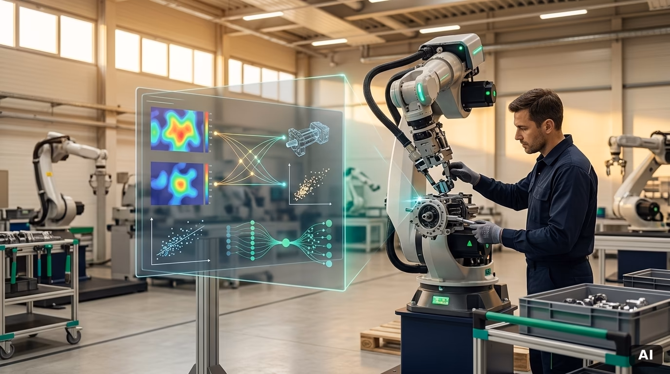 Digitalisierung Robotik Industrie: Automatisierung und KI-Integration – Titelbild zum Artikel