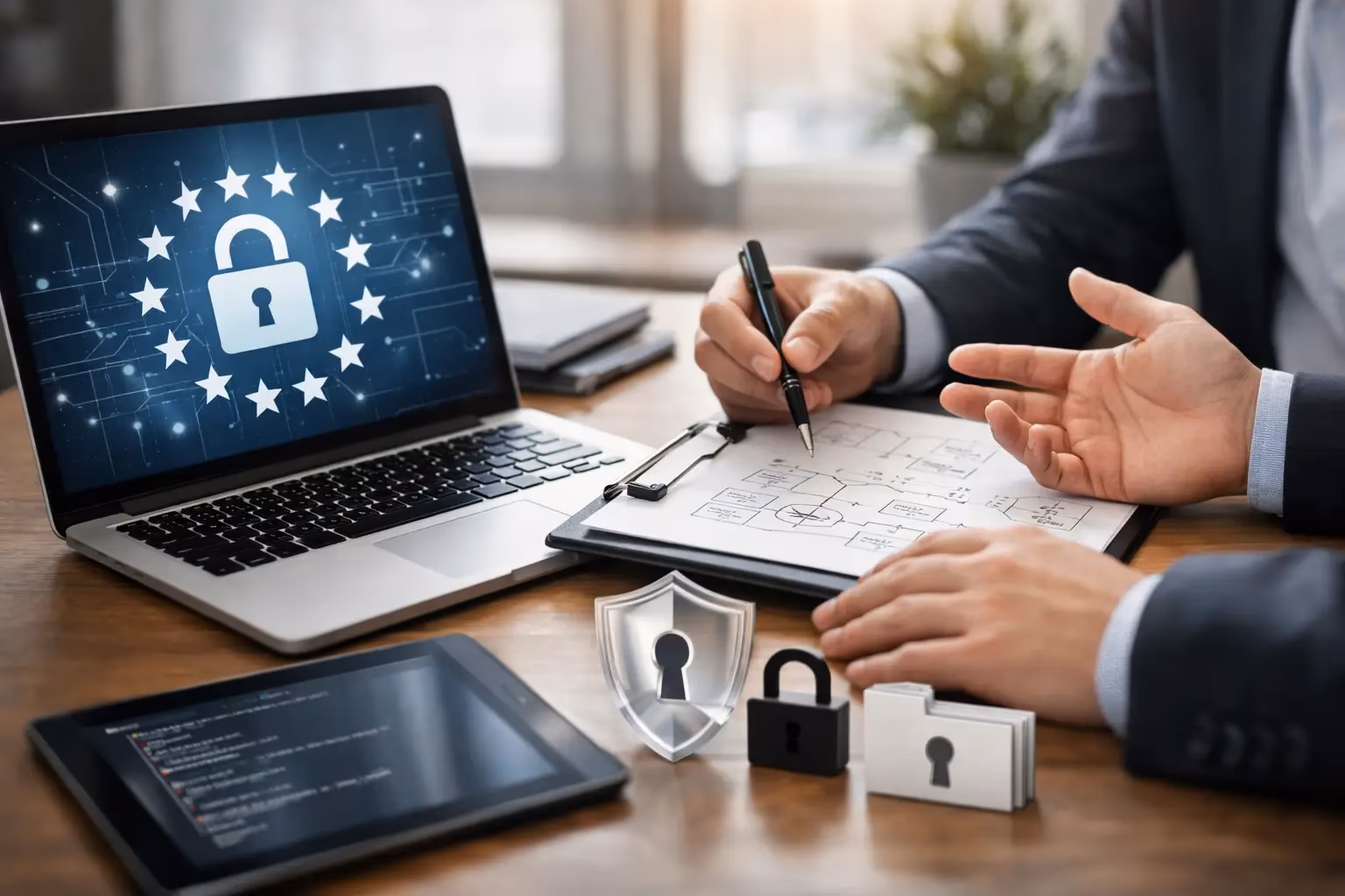 DSGVO-konforme Softwareentwicklung richtig planen – Titelbild