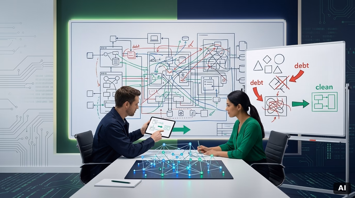 Groenewold IT Solutions Expertenwissen Technische Schulden in Software – Titelbild zum Artikel