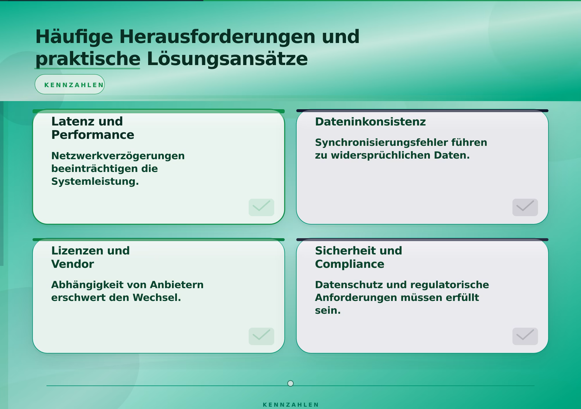 Häufige Herausforderungen und praktische Lösungsansätze – Hybrid Cloud Betrieb Strategie für Mittelstand