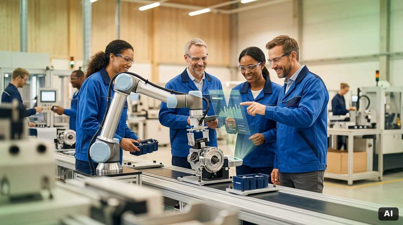 IT-Mehrwert in der Industrie: Digitale Transformation in der Produktion 2026 – Titelbild IT-Mehrwert in der Industrie: Digitale Transformation in der Produktion 2026 – Titelbild