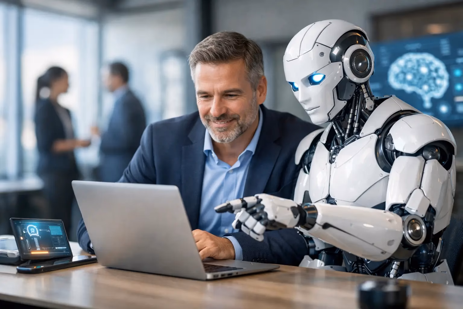 Use AI automation in mid-sized businesses correctly – Title Use AI automation in mid-sized businesses correctly – Title