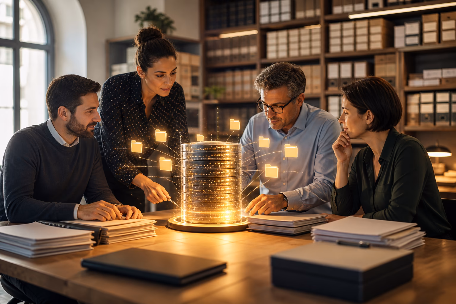KI-Wissensdatenbank für Unternehmen aufbauen – Titelbild zum Artikel