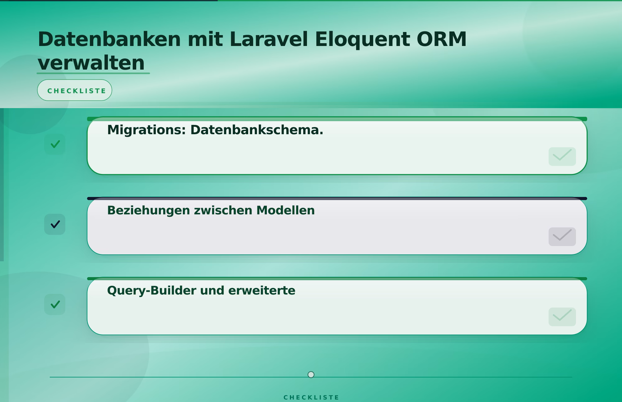 Datenbanken mit Laravel Eloquent ORM verwalten