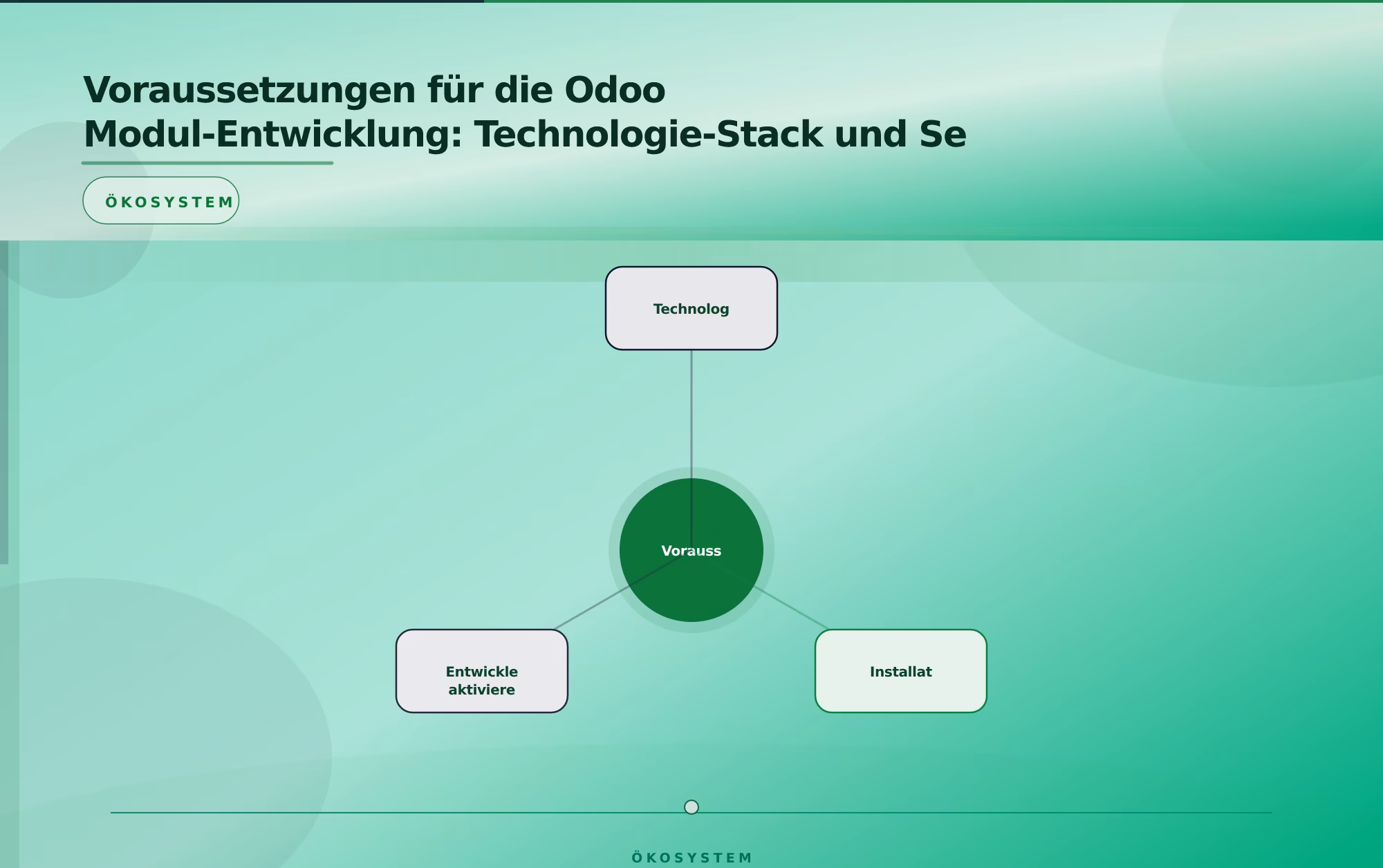Voraussetzungen für die Odoo Modul-Entwicklung: Technologie-Stack und Se – Odoo Modul Entwicklung Custom Module erstellen