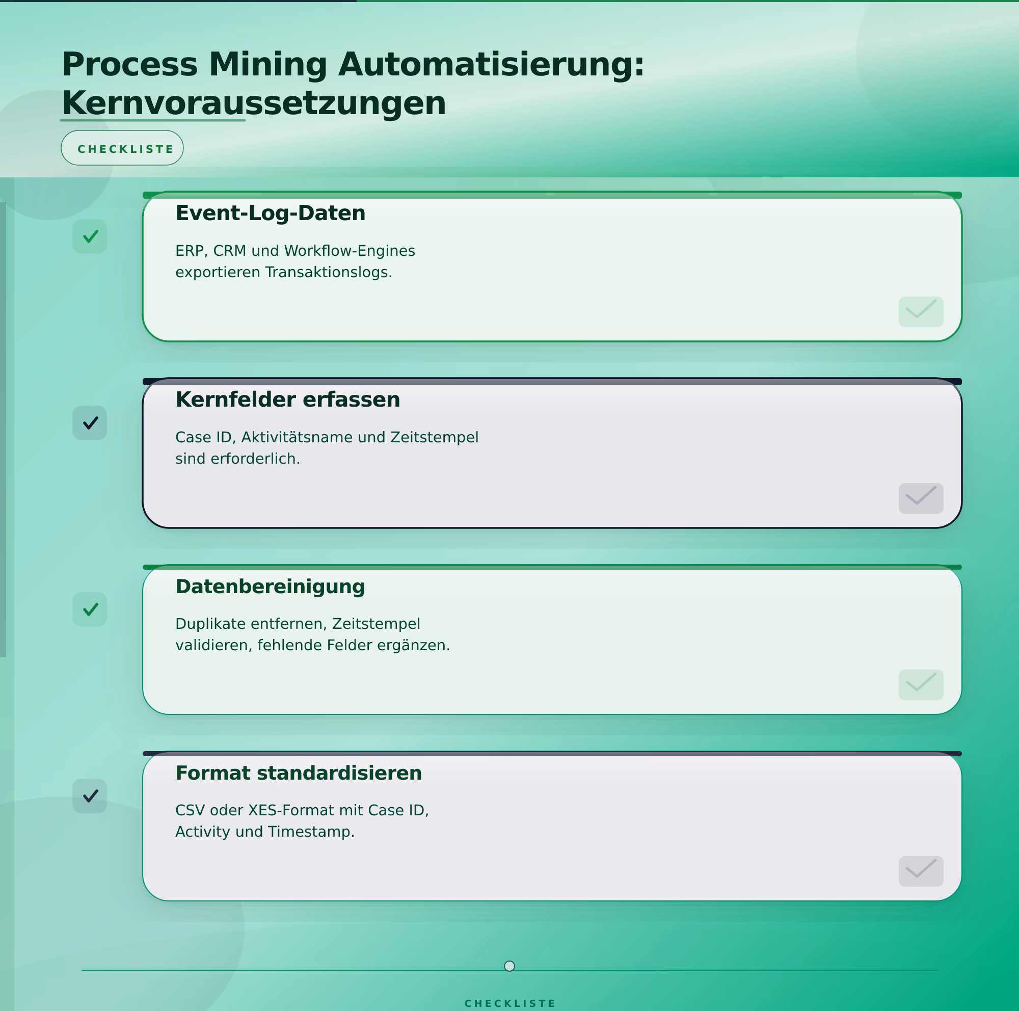 Process Mining Automatisierung: Kernvoraussetzungen – Process Mining Automatisierung Prozessoptimierung