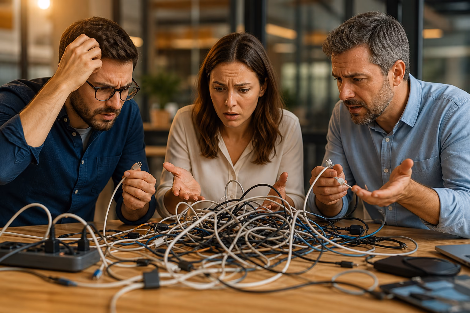 Schnittstellen Chaos in Unternehmen lösen – Titelbild zum Artikel