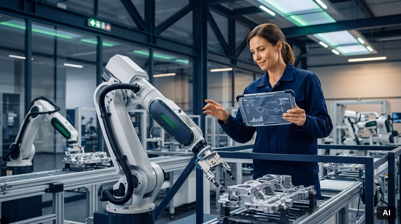 Softwareentwicklung für Industrie 4.0 Robotik-Systeme – Titelbild zum Artikel Softwareentwicklung für Industrie 4.0 Robotik-Systeme – Titelbild zum Artikel