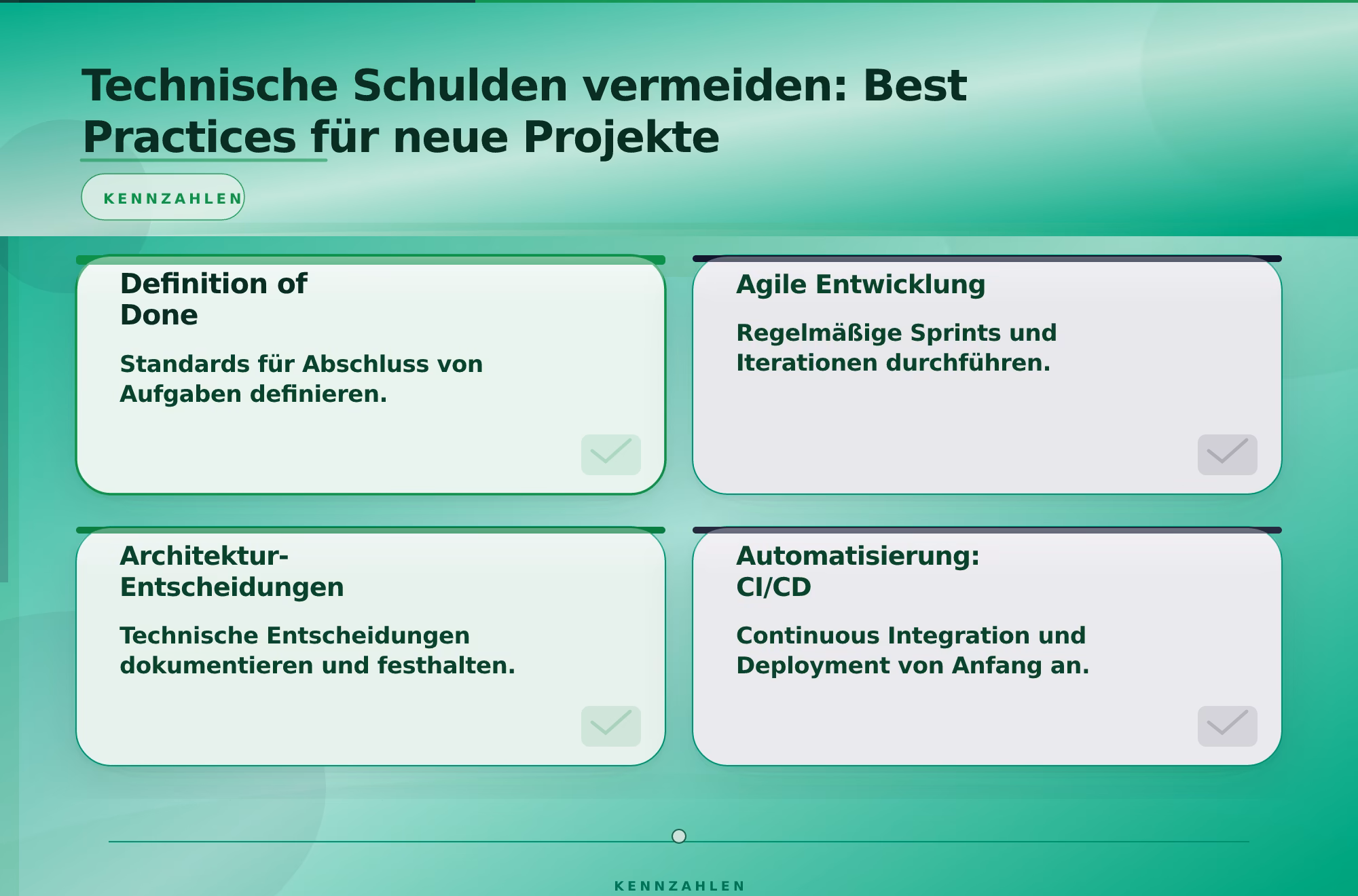 Technische Schulden vermeiden: Best Practices für neue Projekte – Technische Schulden in Softwareprojekten abbauen