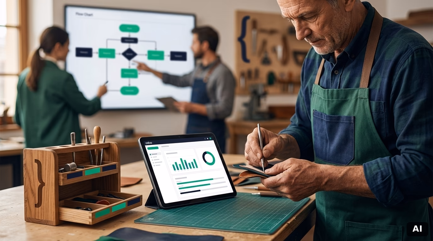 was ist Odoo ERP und CRM Einführung Customizing – Titelbild zum Artikel
