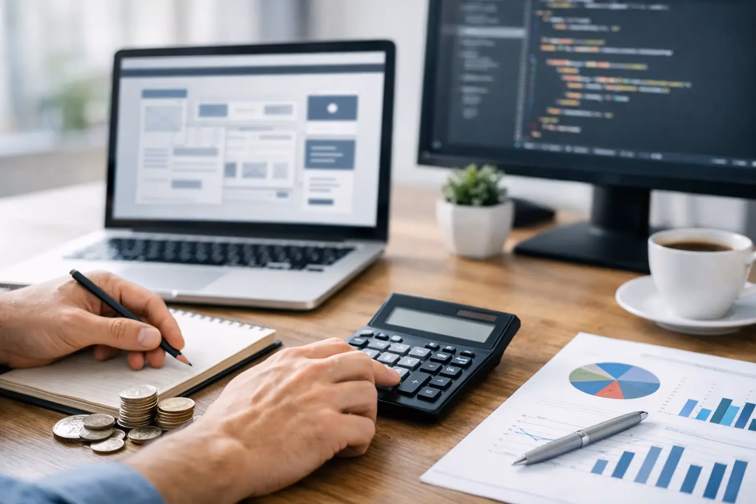 Web Development Costs calculate realistically – Title Web Development Costs calculate realistically – Title