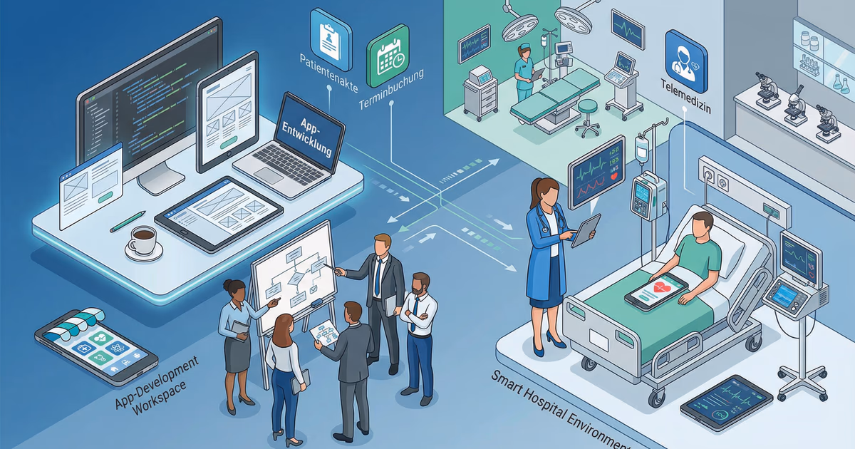 App development in healthcare: A digital quantum leap for patients and medical staff