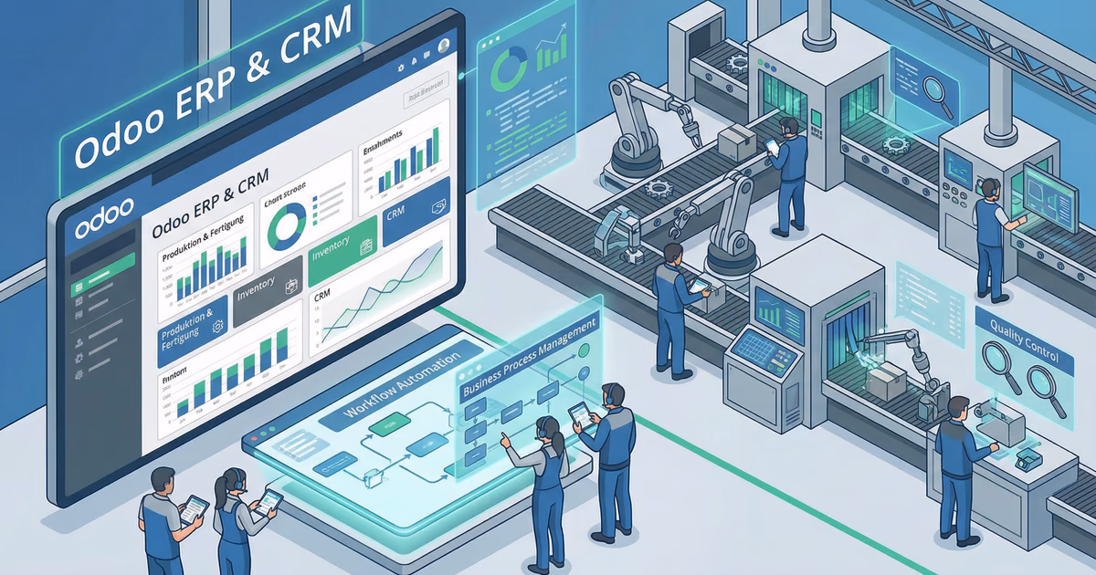 Odoo ERP & CRM for crafts and services: your way to digital efficiency