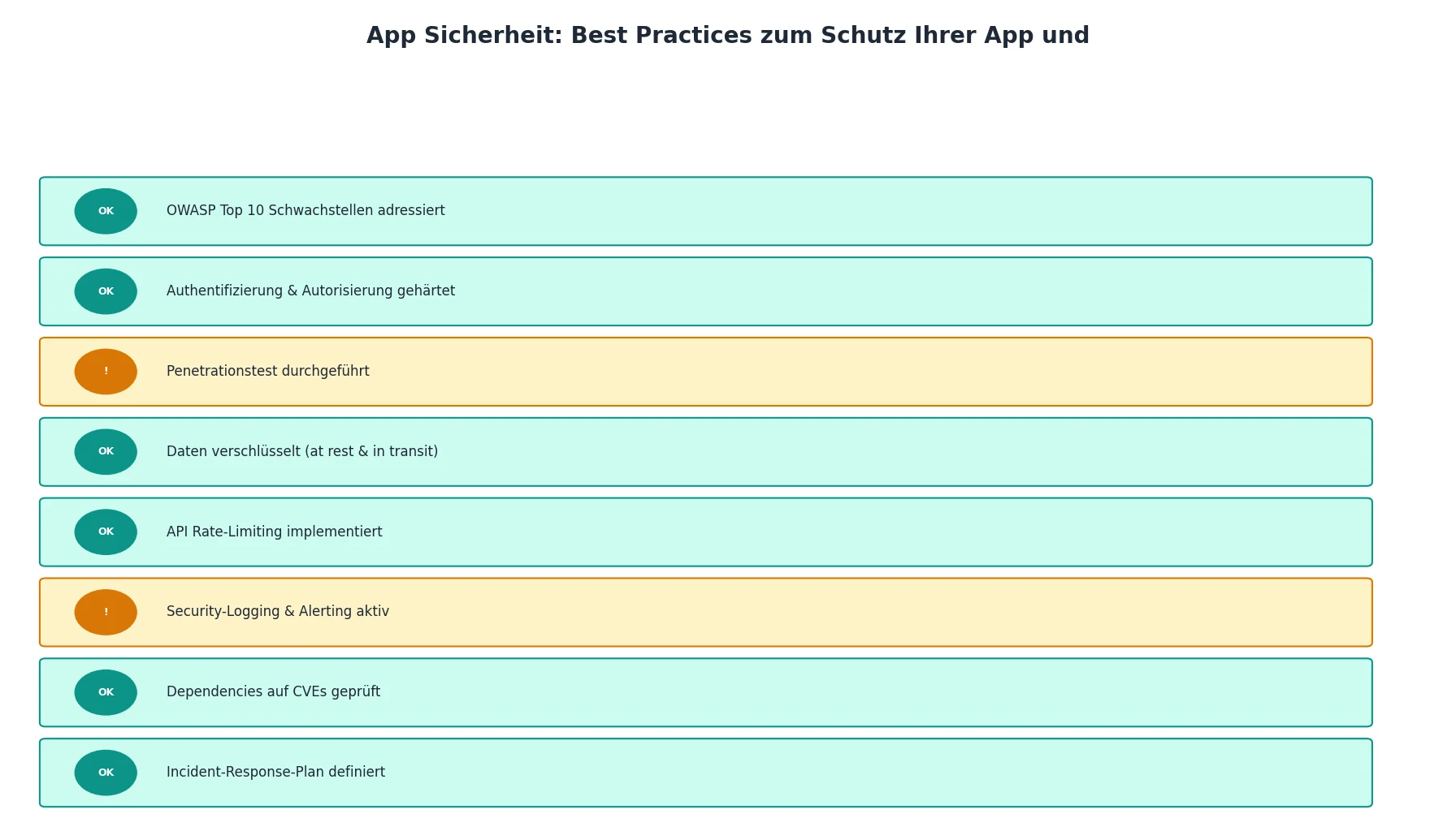 App Sicherheit: Best Practices zum Schutz Ihrer App und