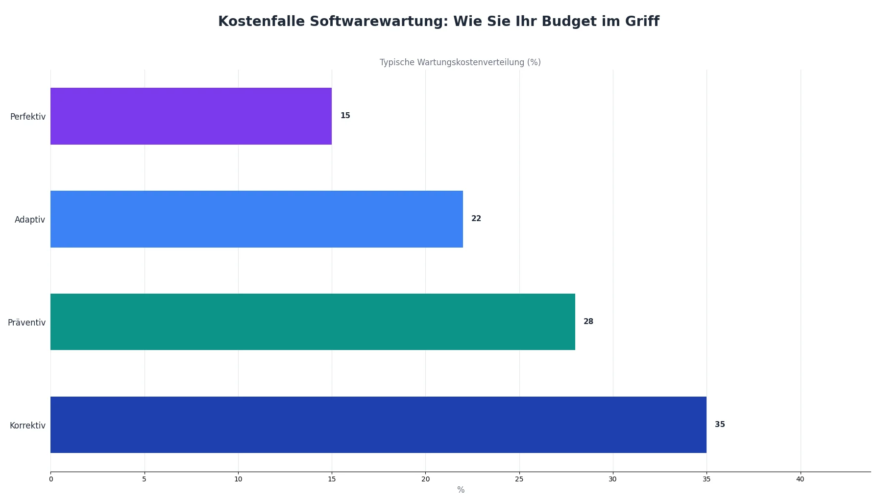 Kostenfalle Softwarewartung: Wie Sie Ihr Budget im Griff