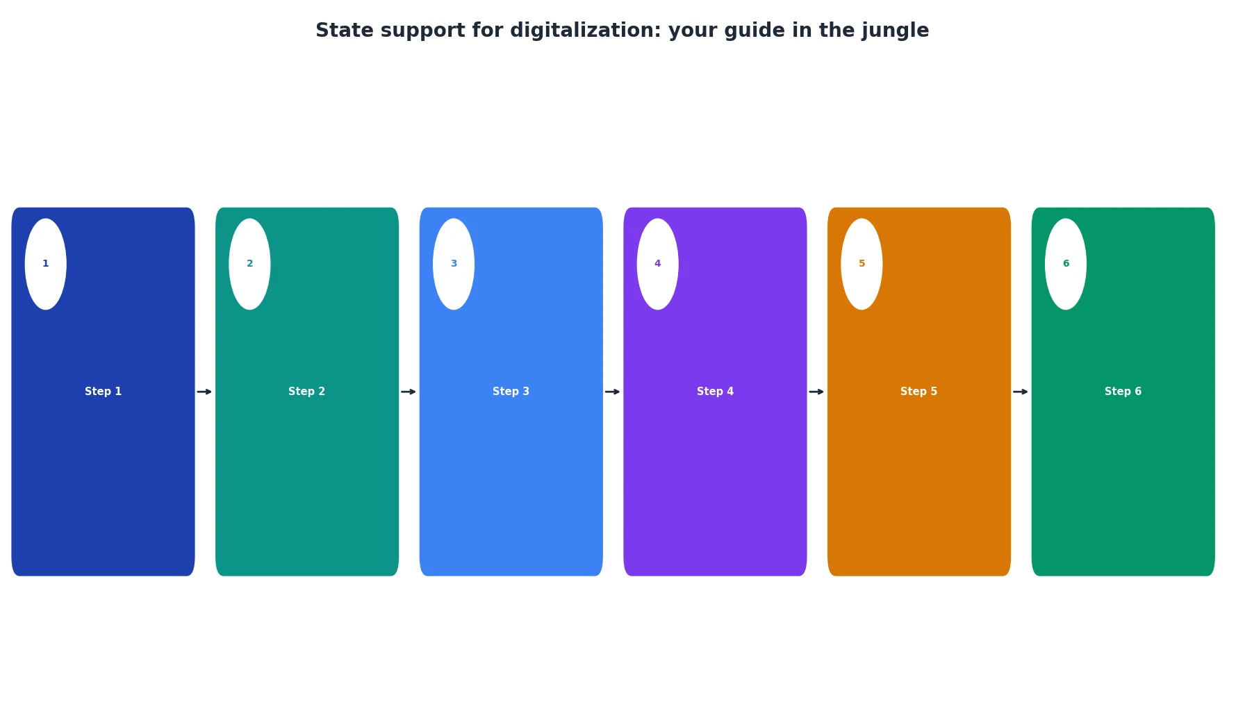 State support for digitalization: your guide in the jungle