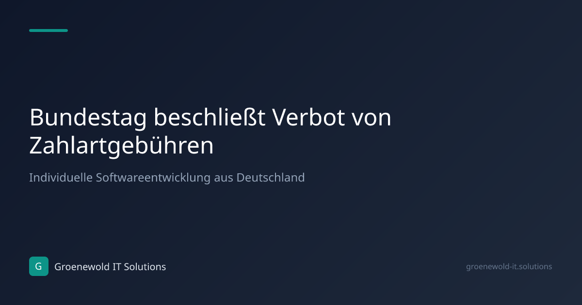 Fachartikel: Bundestag beschließt Verbot von…