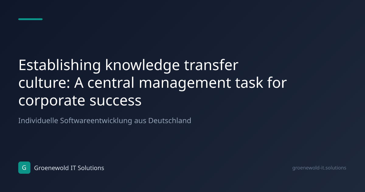 Article: Establishing knowledge transfer culture: A…
