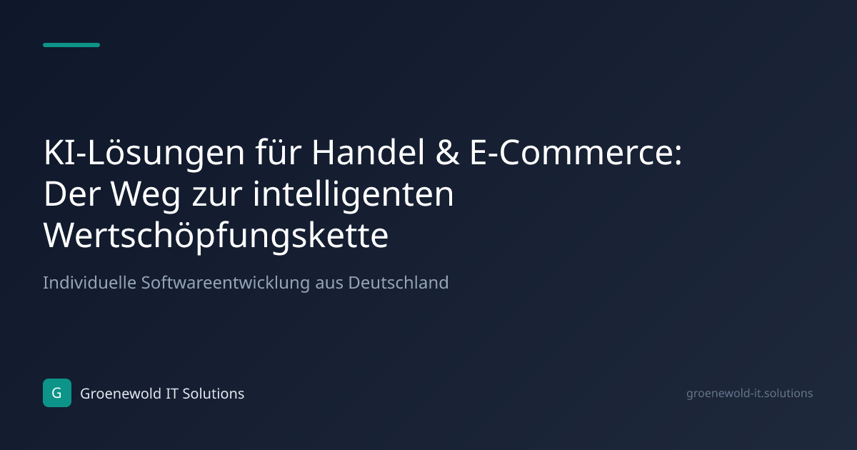 Fachartikel: KI-Lösungen für Handel & E-Commerce: Der…